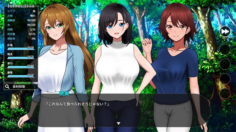 【SLG】孤岛求生战记：少女们的生存战略 Mu jin tou shain ryokouki: Onna-tachi no seizon senryaku AI汉化正式版[PC]-95次元