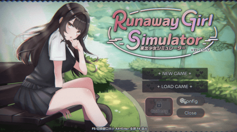 【3D】家出少女模拟器 Runaway Girl Simulator [v1.2.0] 官方中文+全CG存档[PC]-95次元