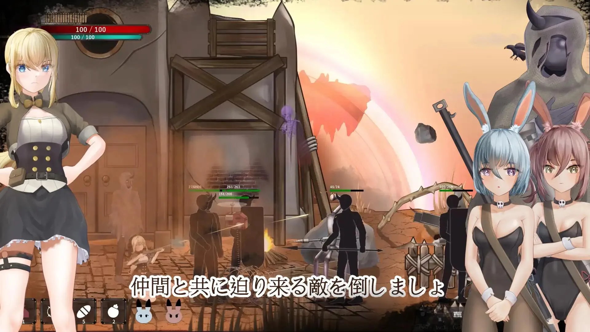 【ACT】毁灭之地的女王 Queen of the fallen land 官方中文+存档[PC]-95次元