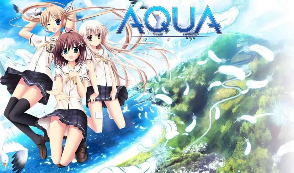 【ADV】AQUA~精翻汉化+特典+全CG存档[PC+7.8G]-95次元