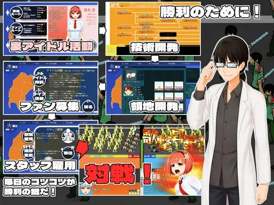 【RPG】偶像歌曲大战！IDOL Song Battle! AI汉化[PC]-95次元