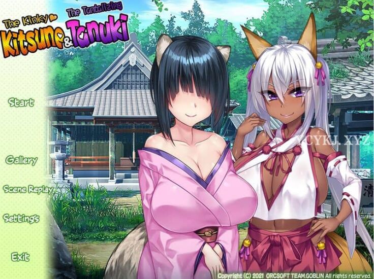 【ADV】古怪狐狸和诱人狸猫：The Kinky Kitsune and The Tantalizing Tanuki~云翻汉化[PC+1.7G]-95次元