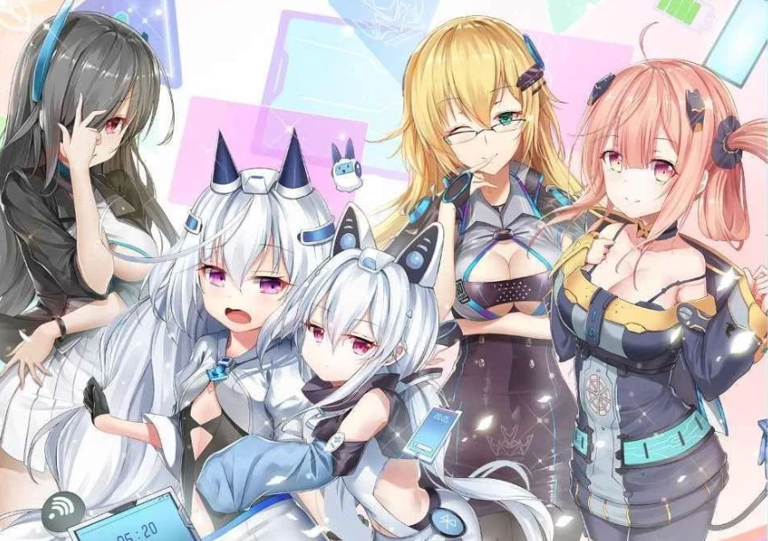 【AVG】终端少女：Computer Terminal Girls V1.0.1~官方中文[PC+1.8G]-95次元
