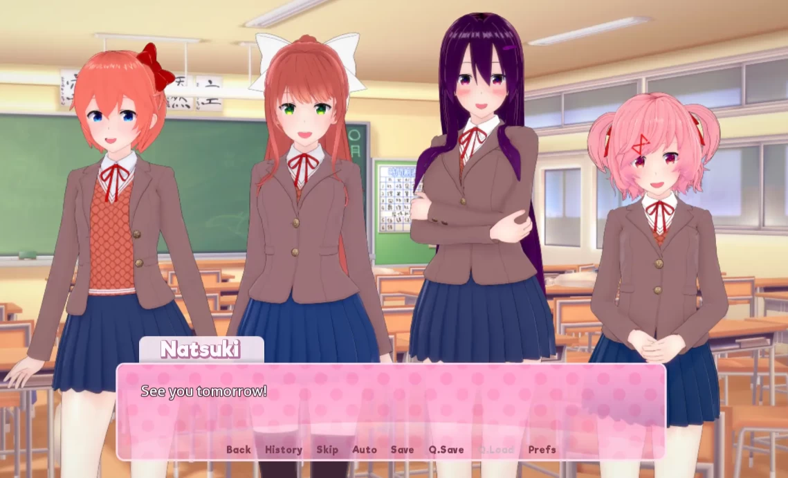 【SLG】心跳文学部：Literature Hentai Club V0.53~AI汉化[PC+安卓+600M]