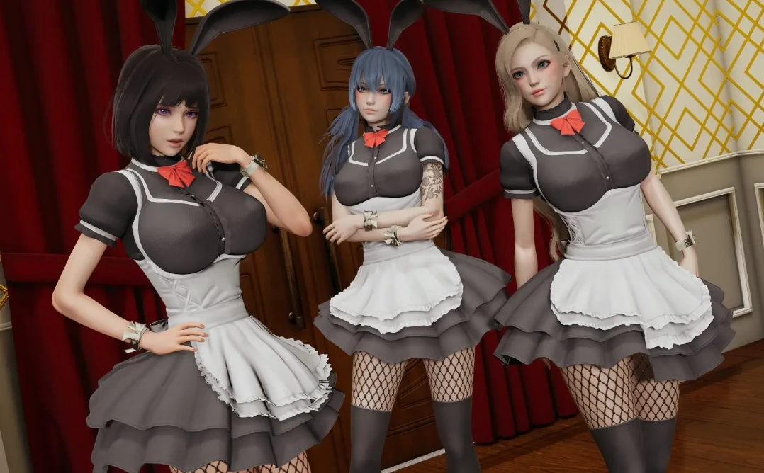 【SLG】天鹅绒兔子：Velvet Bunnies V0.1~汉化版[PC+安卓+500M]