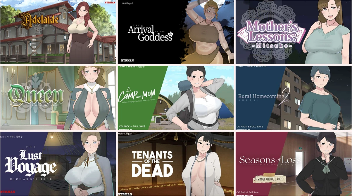 【SLG】NTRMAN游戏合集九款~中文版[PC+5G]-95次元