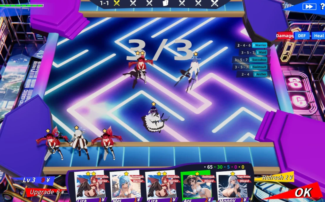 图片[1]-【SLG】XPBattle Auto Chess [v1.1] 官方中文[PC]-95次元