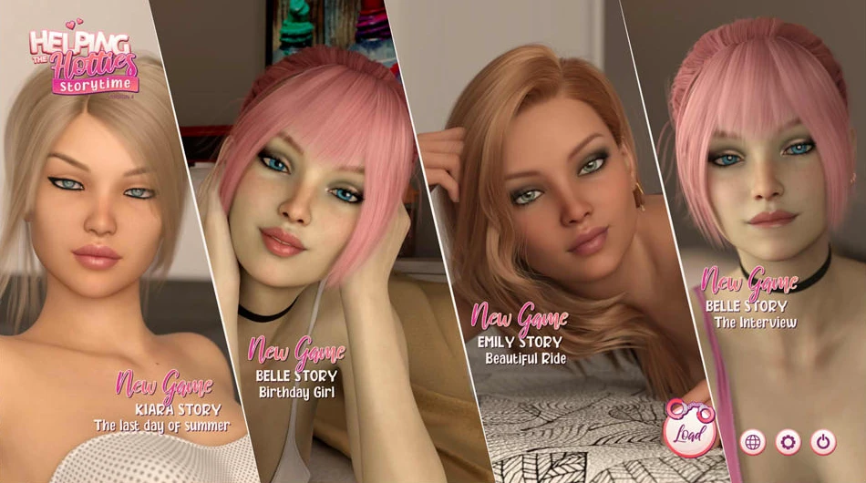 【SLG】 帮助辣妹：琪拉雅的故事 Helping the Hotties Storytime: Kiara’s story [v0.4] 汉化版[PC+安卓]