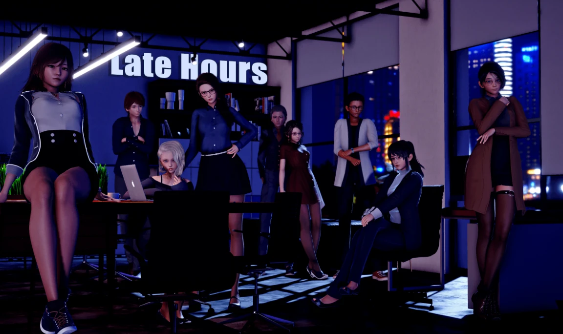 【SLG】晚间营业 深夜 Late Hours [Ch.1 Ep.1] 汉化版[PC+安卓]