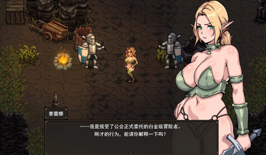 【RPG】The Tale of the Elf Girl and the Lustful Mine ~ AI汉化[PC]-95次元