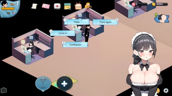 【SLG】黑山恋爱咖啡厅 BM Love Cafe [v3.6.3] 官方中文+DLC[PC]-95次元