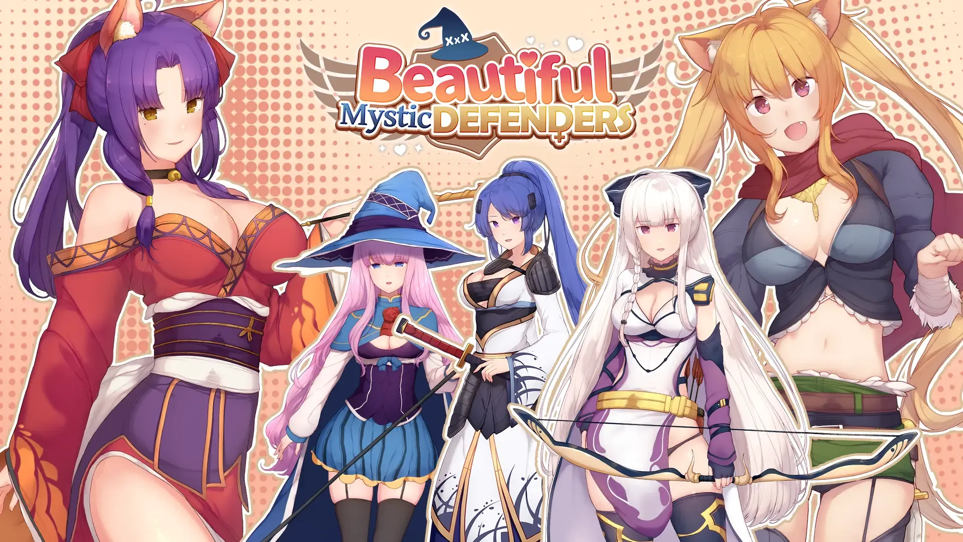【SLG】神秘世界的美丽俏女神 Beautiful Mystic Defenders [Final] 官方中文[PC]-95次元